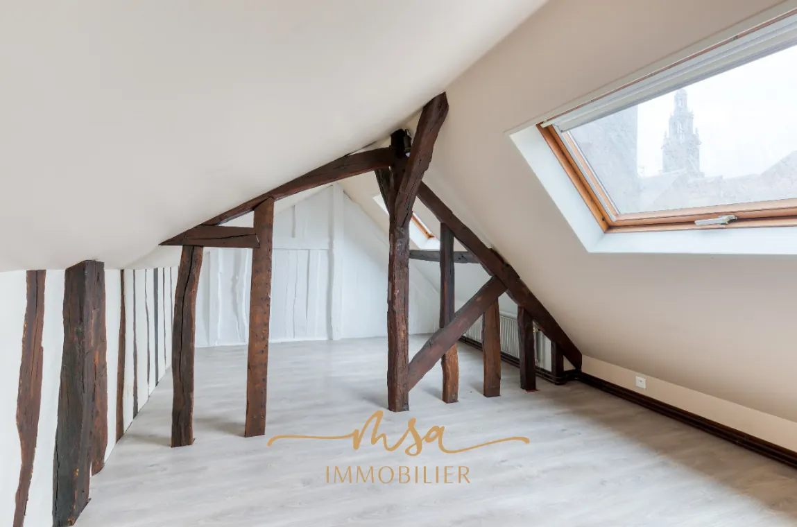 Maison en copropriété à Rouen Gare - 2 chambres, calme, potentiel à découvrir 