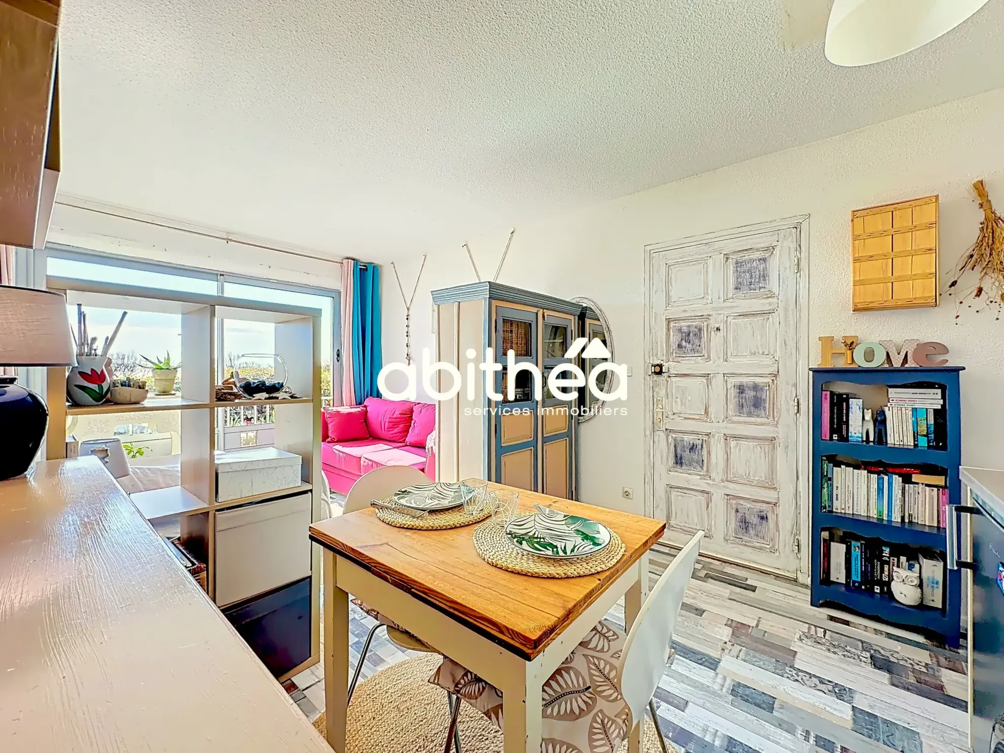 Studio rénové avec vue mer en première ligne au Cap d'Agde 