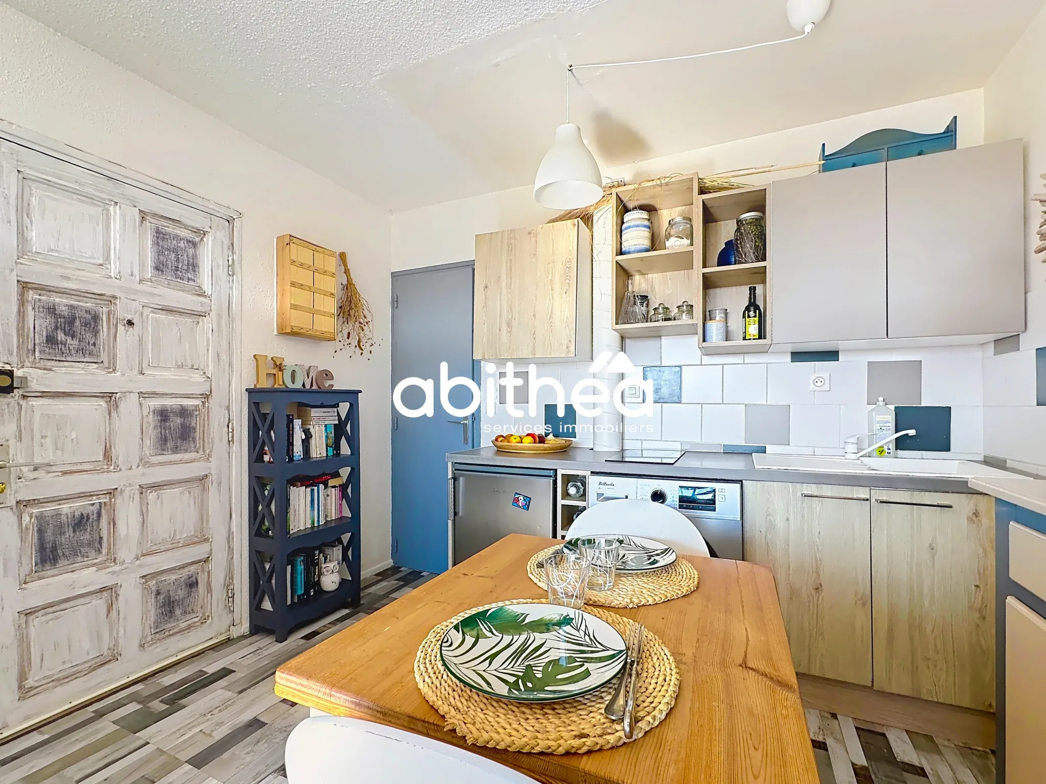 Studio rénové avec vue mer en première ligne au Cap d'Agde 