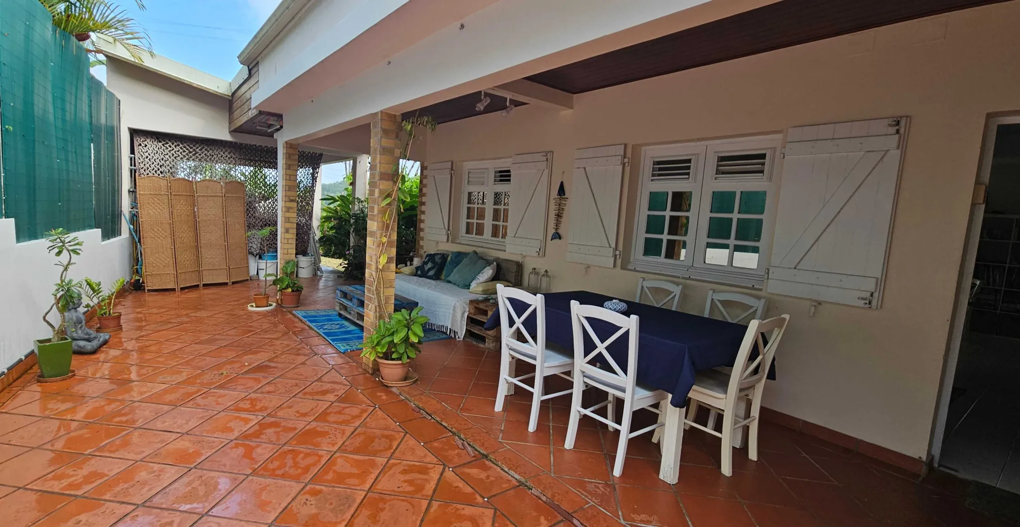 Appartement F4 avec terrasses, jardinet et vue à Sainte-Luce 