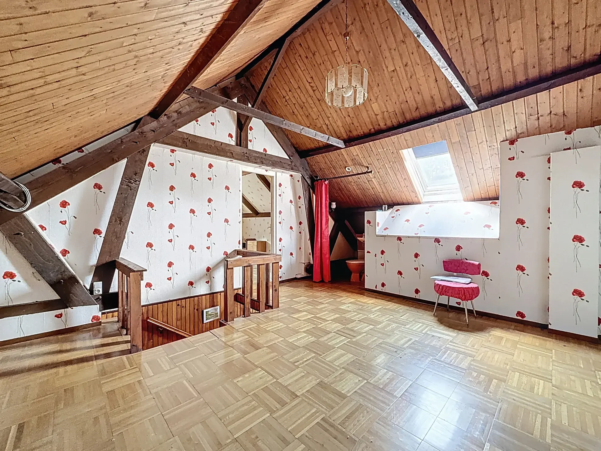 Maison individuelle à vendre à Remoncourt près de Mirecourt et Vittel avec terrain arboré 