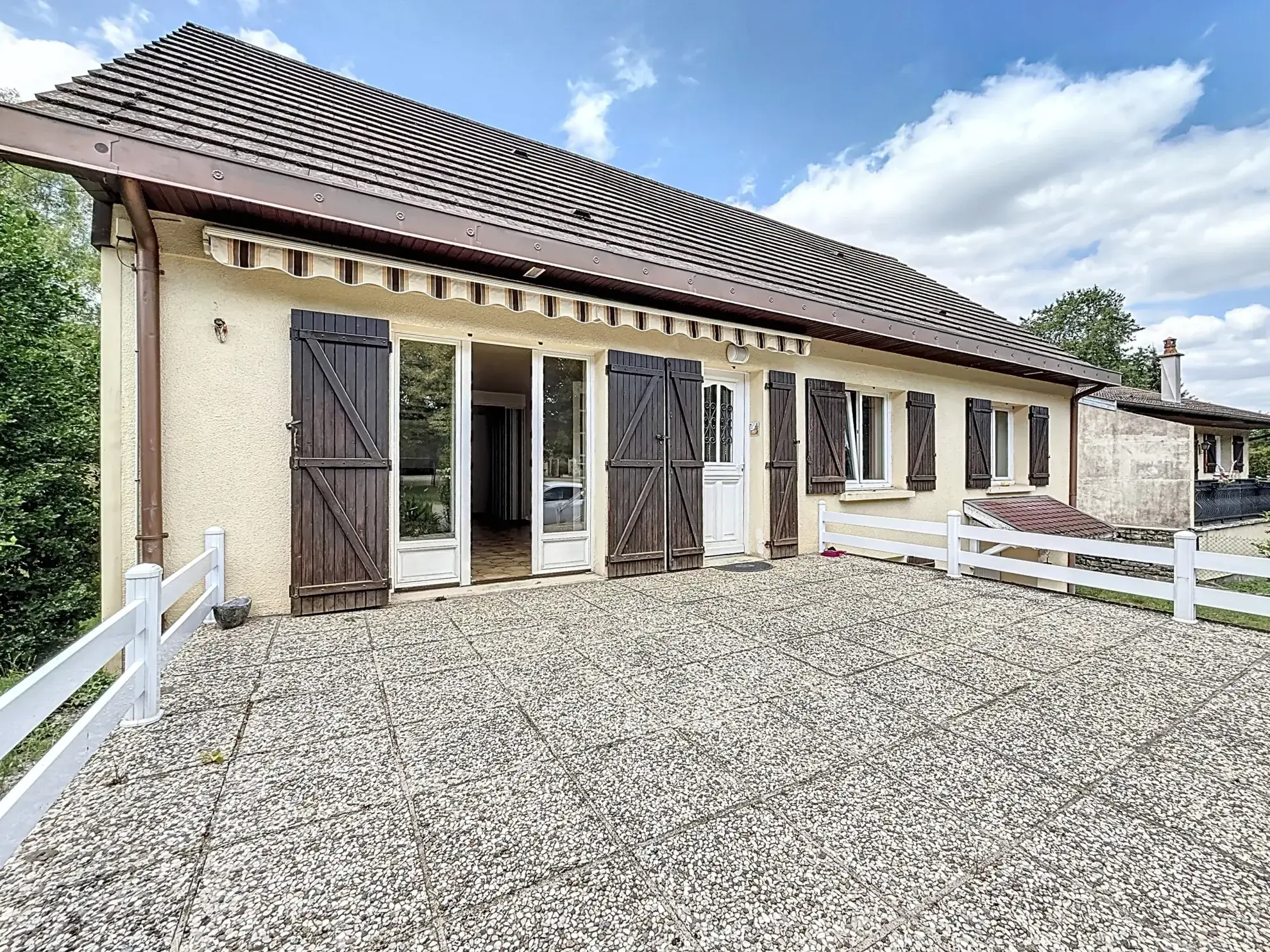Maison individuelle à vendre à Remoncourt près de Mirecourt et Vittel avec terrain arboré
