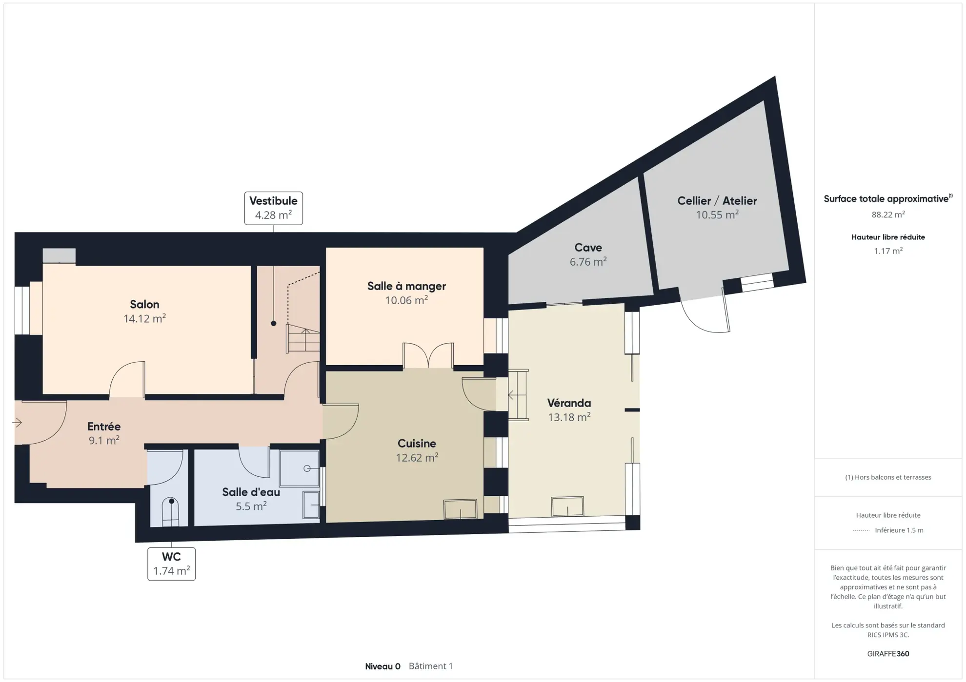 Maison de village polyvalente à Arquian, idéale résidence ou investissement 
