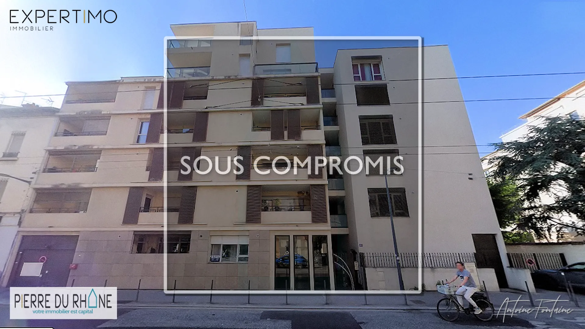Bel appartement T3 à Villeurbanne avec balcon, garage et proximité des écoles