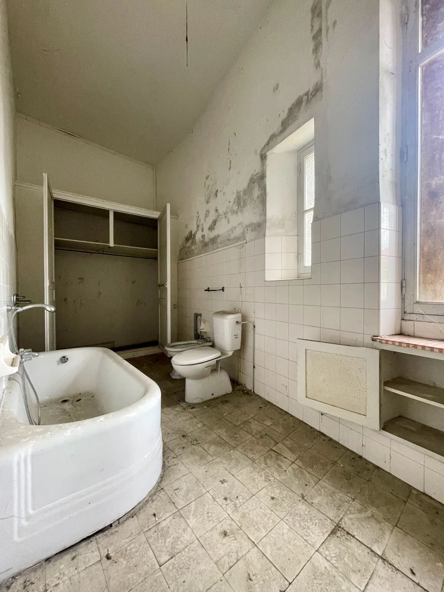 Immeuble en centre-ville de Vic-en-Bigorre de 480 m² avec jardin et parking 