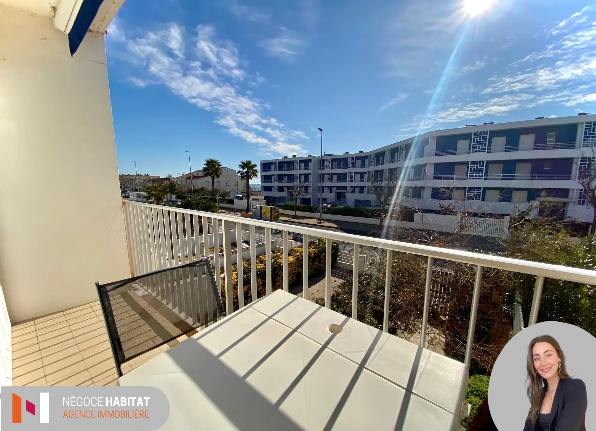 Appartement T2 en deuxième ligne à Palavas-les-Flots avec stationnement privé 