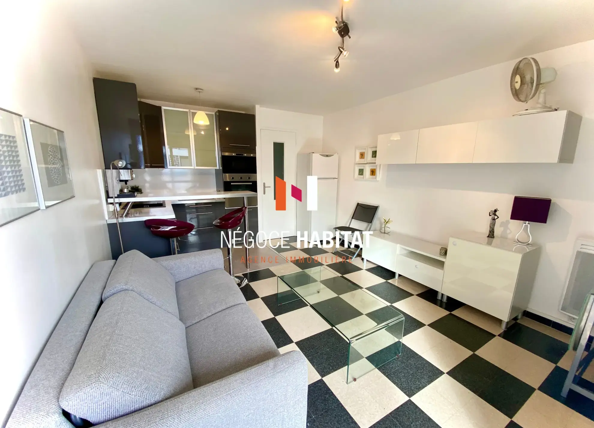 Appartement T2 en deuxième ligne à Palavas-les-Flots avec stationnement privé 