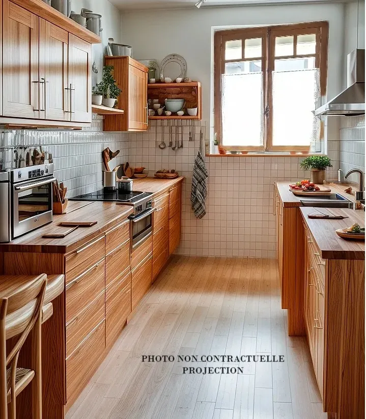 Maison familiale en vente à Oursbelille, 3 chambres, jardin et garage 