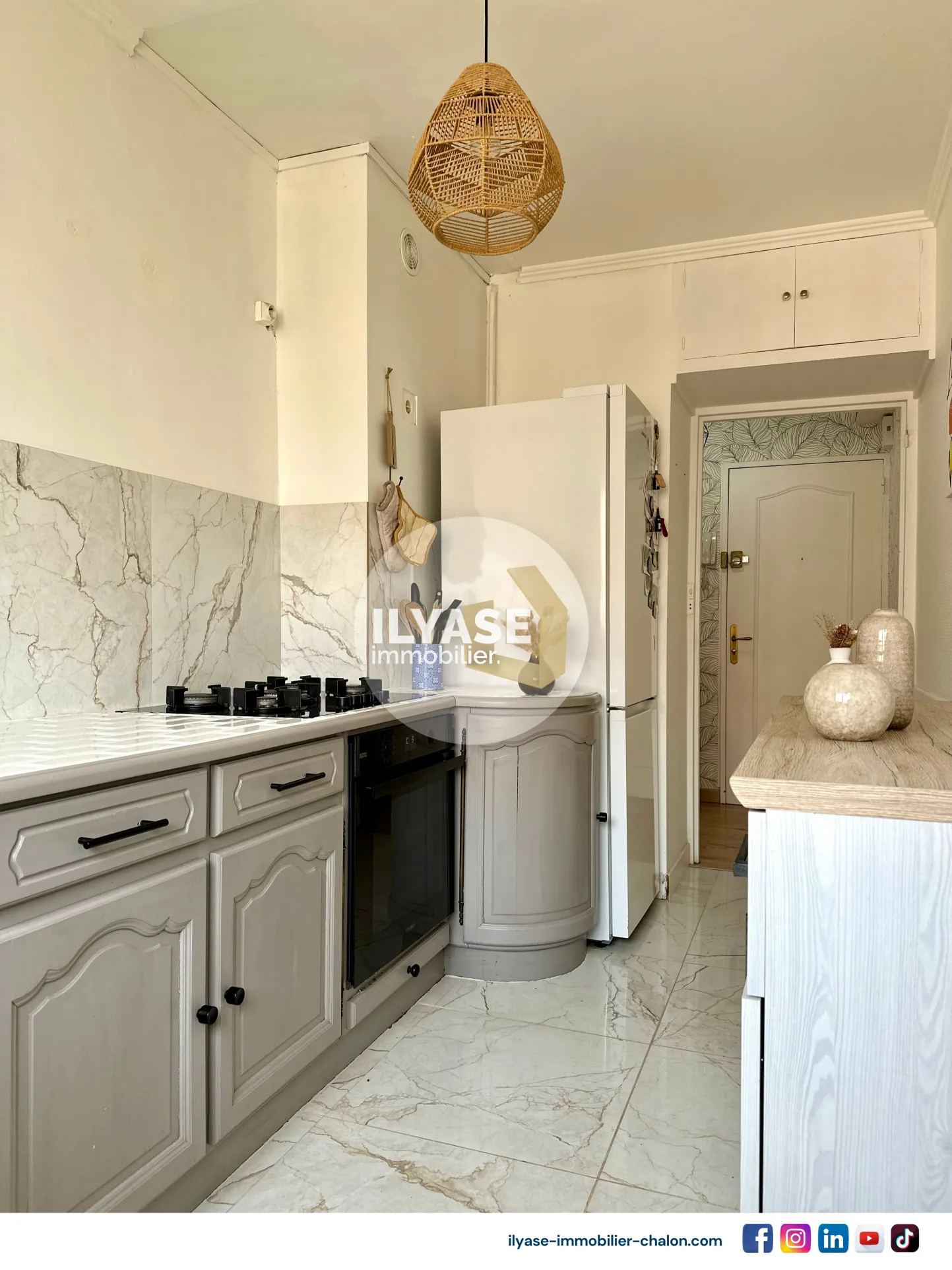 Appartement T4 de 80 m² avec balcon à Chalon-sur-Saône 