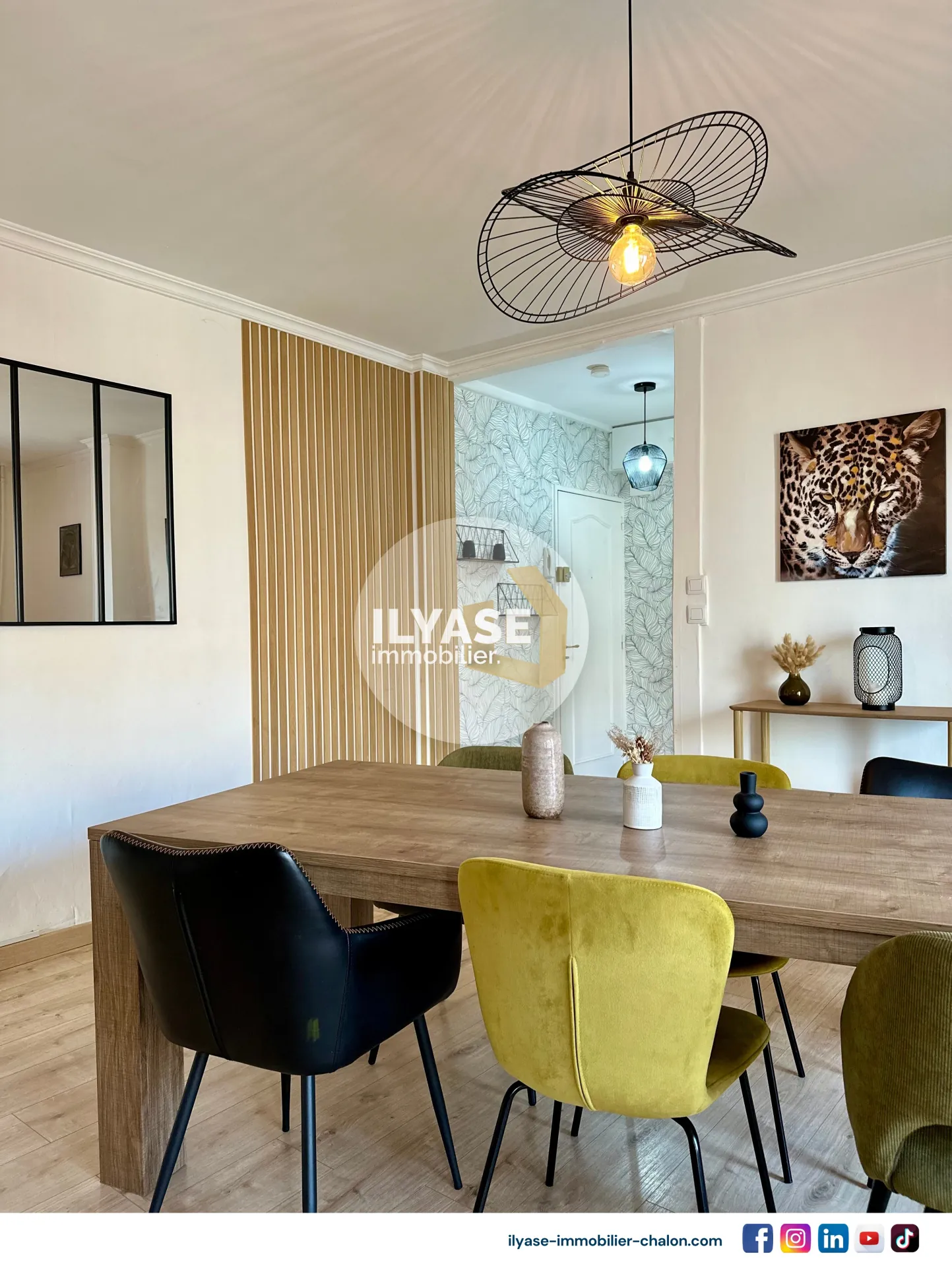 Appartement T4 de 80 m² avec balcon à Chalon-sur-Saône 