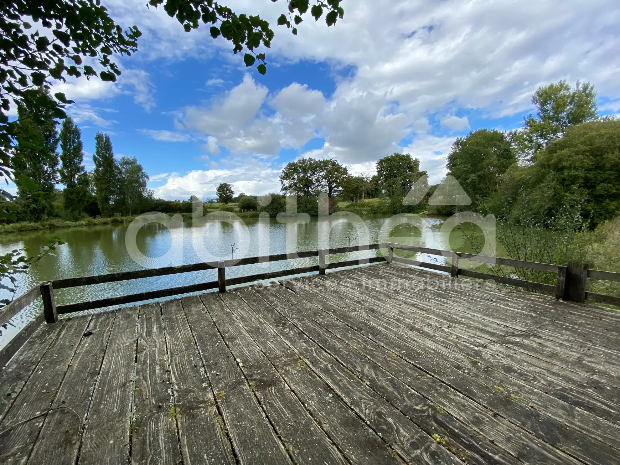 Terrain de loisirs avec deux étangs à Chabrac (16150) - Idéal pour la pêche et la détente 