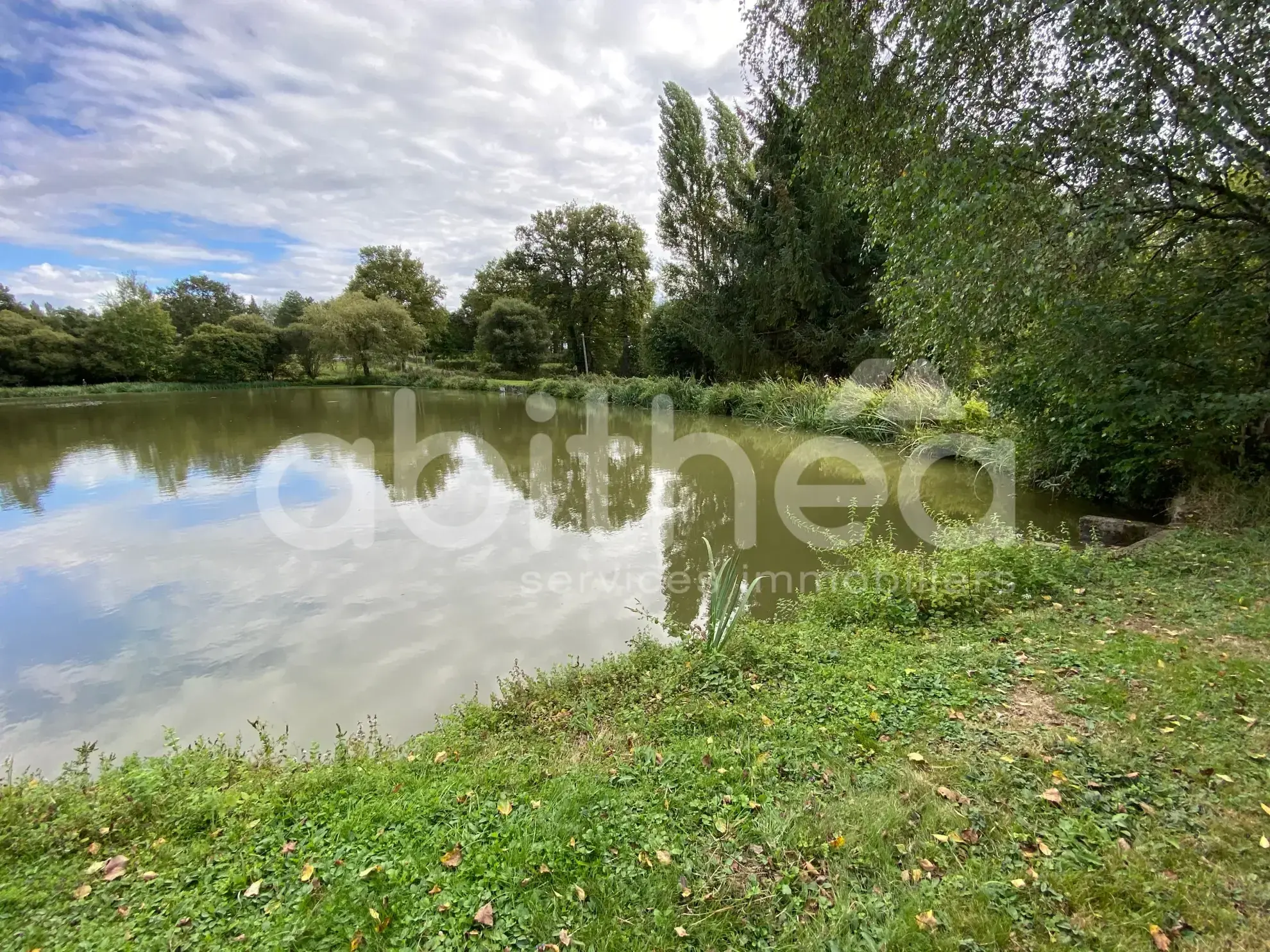 Terrain de loisirs avec deux étangs à Chabrac (16150) - Idéal pour la pêche et la détente 