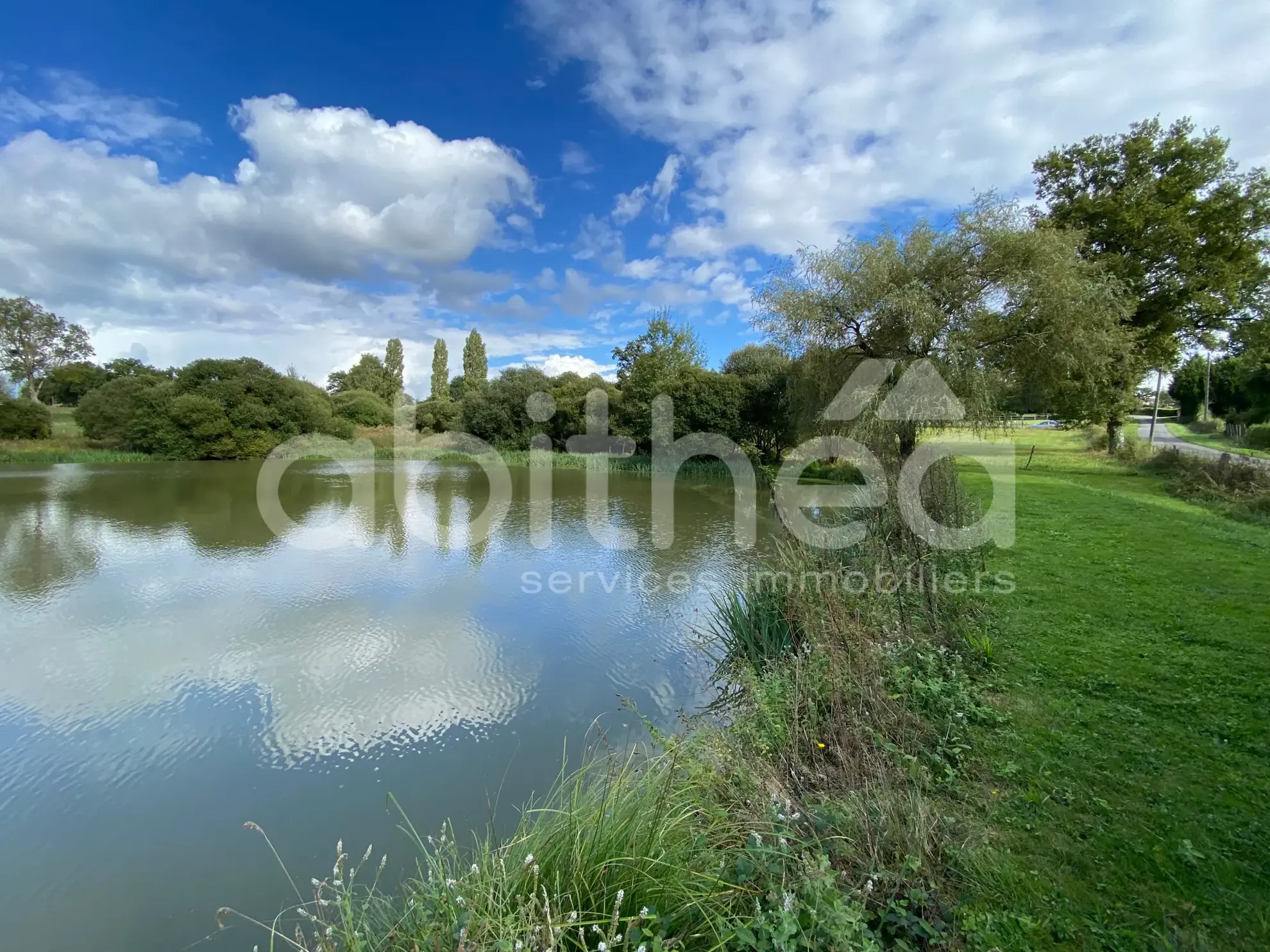 Terrain de loisirs avec deux étangs à Chabrac (16150) - Idéal pour la pêche et la détente 
