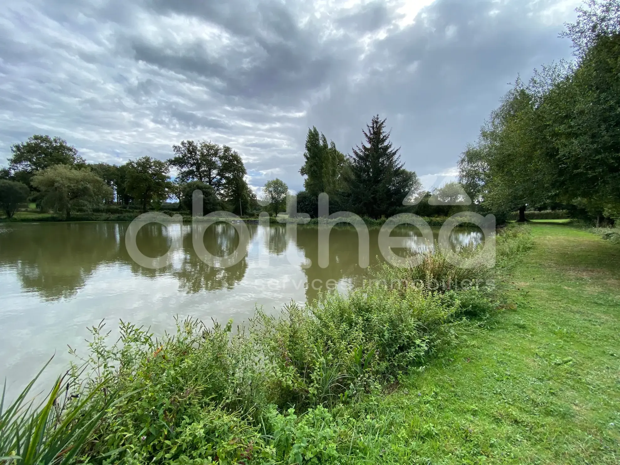 Terrain de loisirs avec deux étangs à Chabrac (16150) - Idéal pour la pêche et la détente 