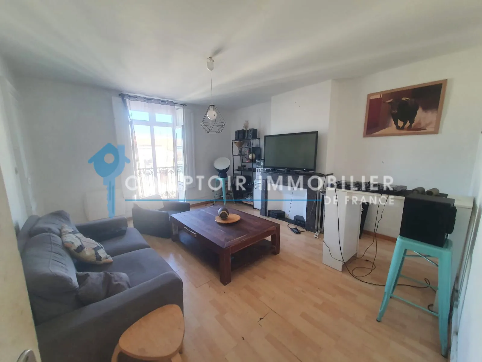 Appartement F5 de 112 m² avec charme ancien à Montpellier - Dernier étage avec cave 