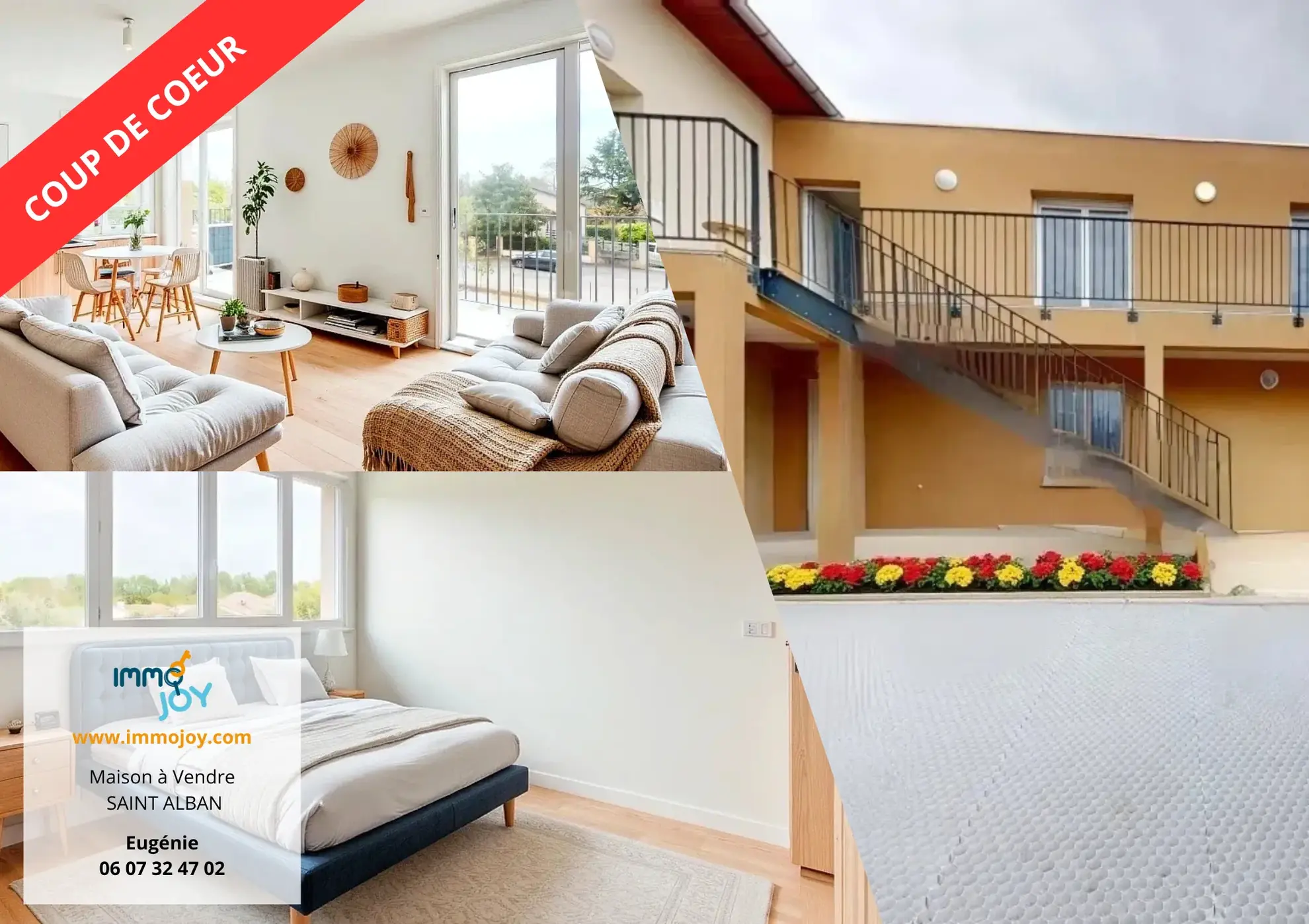 Appartement neuf 3 pièces à Saint-Alban près de Toulouse avec terrasse et parking