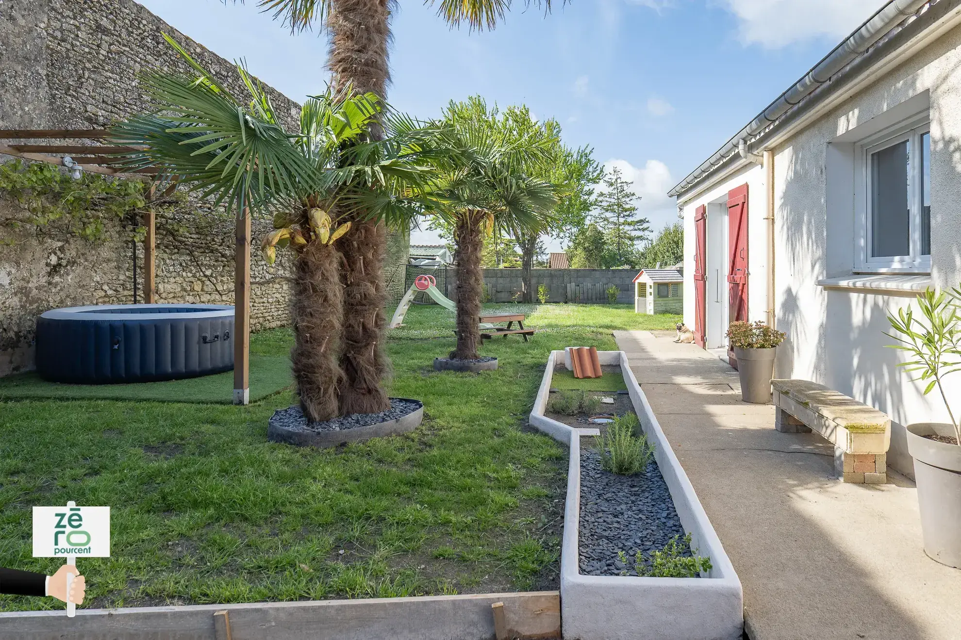 Maison rénovée à Triaize à vendre proche plages et Luçon avec garage et jardin 