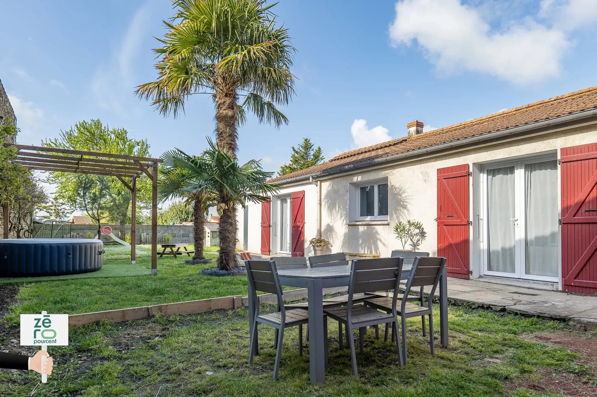 Maison rénovée à Triaize à vendre proche plages et Luçon avec garage et jardin 
