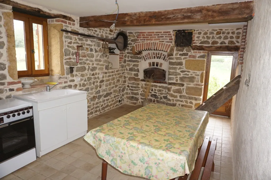 Ensemble de deux maisons en Brionnais près de Marcigny et La Clayette 