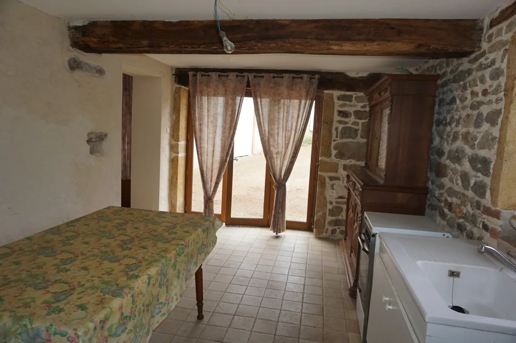 Ensemble de deux maisons en Brionnais près de Marcigny et La Clayette 