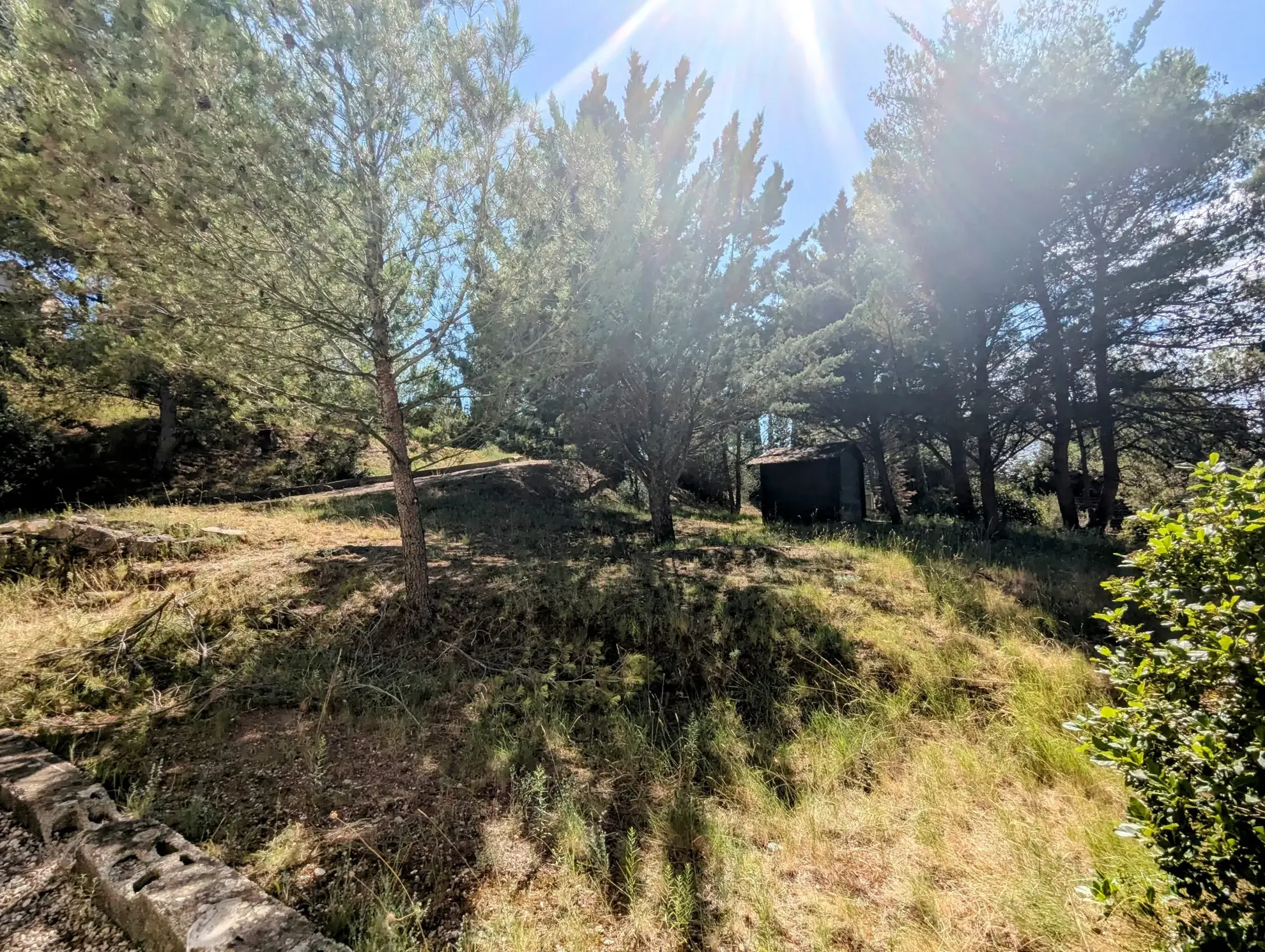 Villa de plain-pied calme avec grand terrain piscinable proche de Narbonne 