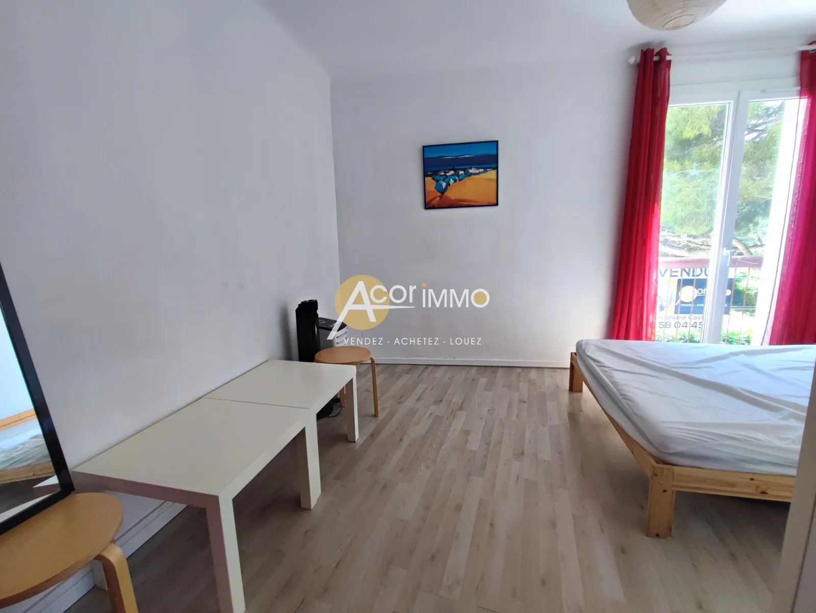 Appartement T1 bis à La Seyne Sur Mer, proximité plage, 36 m², meublé 