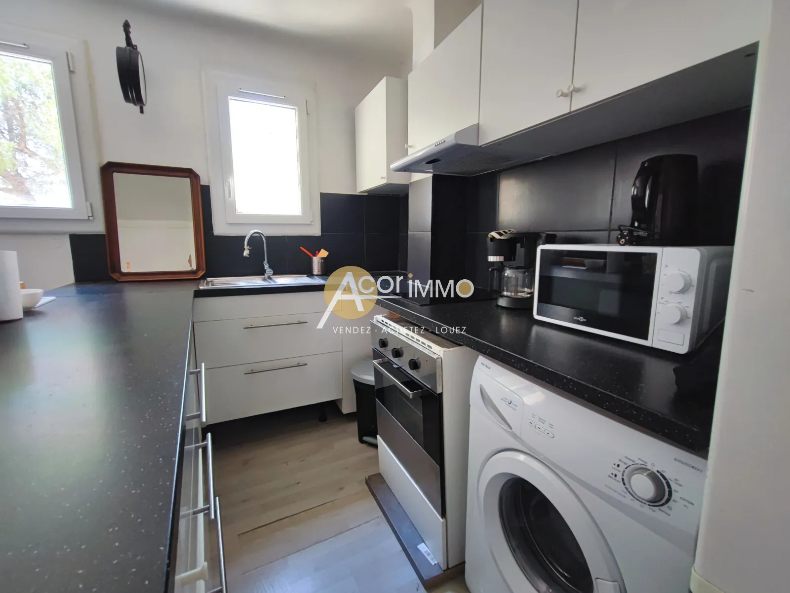 Appartement T1 bis à La Seyne Sur Mer, proximité plage, 36 m², meublé 