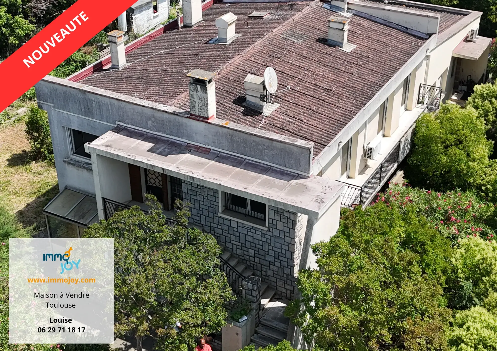 Maison à vendre à Toulouse - Spacieuse, lumineuse et à rénover avec potentiel 