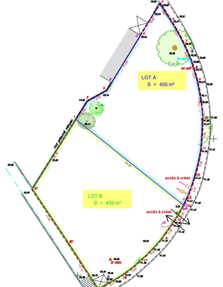 Terrain constructible de 455 m² à Velaux avec vue dégagée et emplacement privilégié 