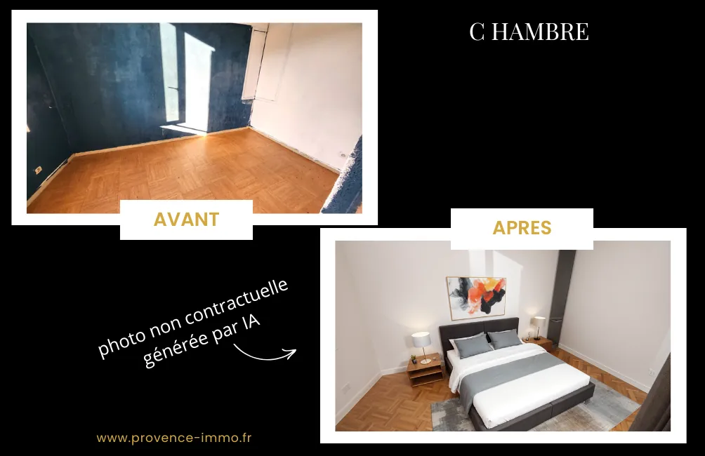 Appartement T2 à rénover avec fort potentiel au centre de Digne-les-Bains 
