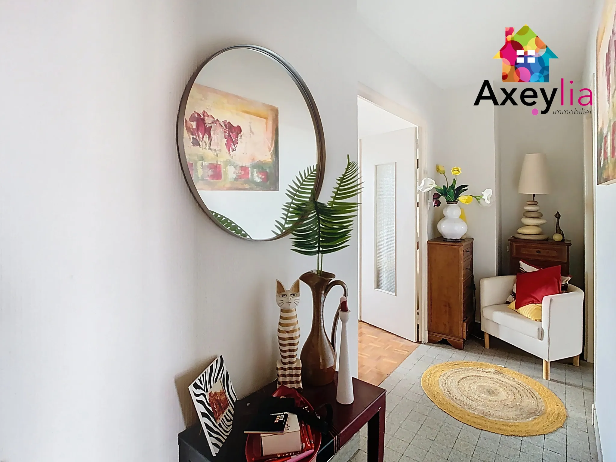 Appartement T3 à Roanne proche de la piscine avec balcon et cave