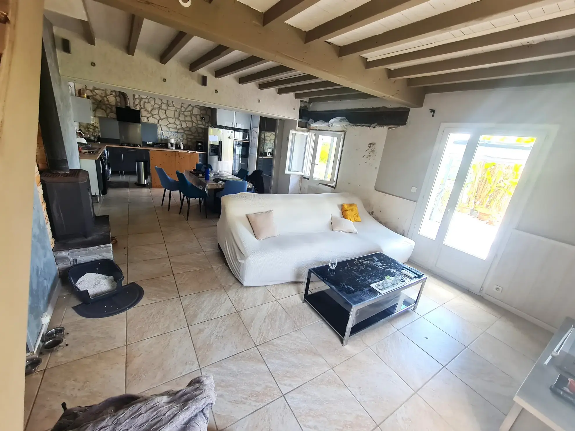 Maison de campagne avec piscine à Lézat-sur-Lèze – Vue dominante et terrain de 6500 m² 