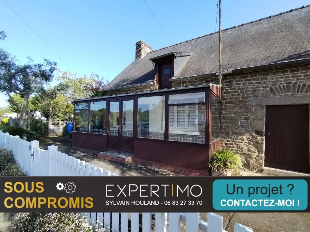 Maison ancienne à rénover avec grand terrain à Romagné (35)