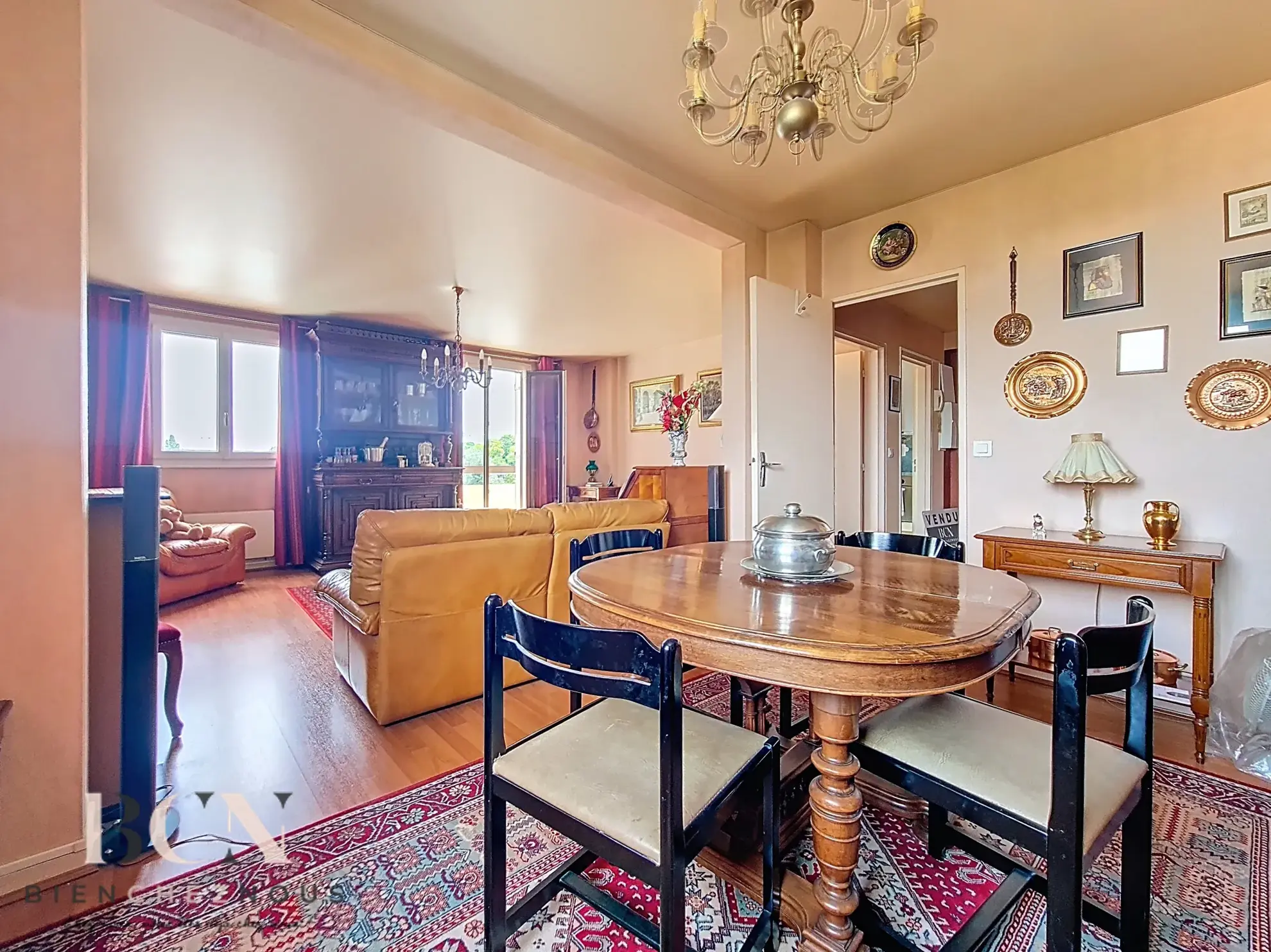 Appartement de 4 pièces avec terrasse à Persan, vue sur l'Oise - 84 m² 