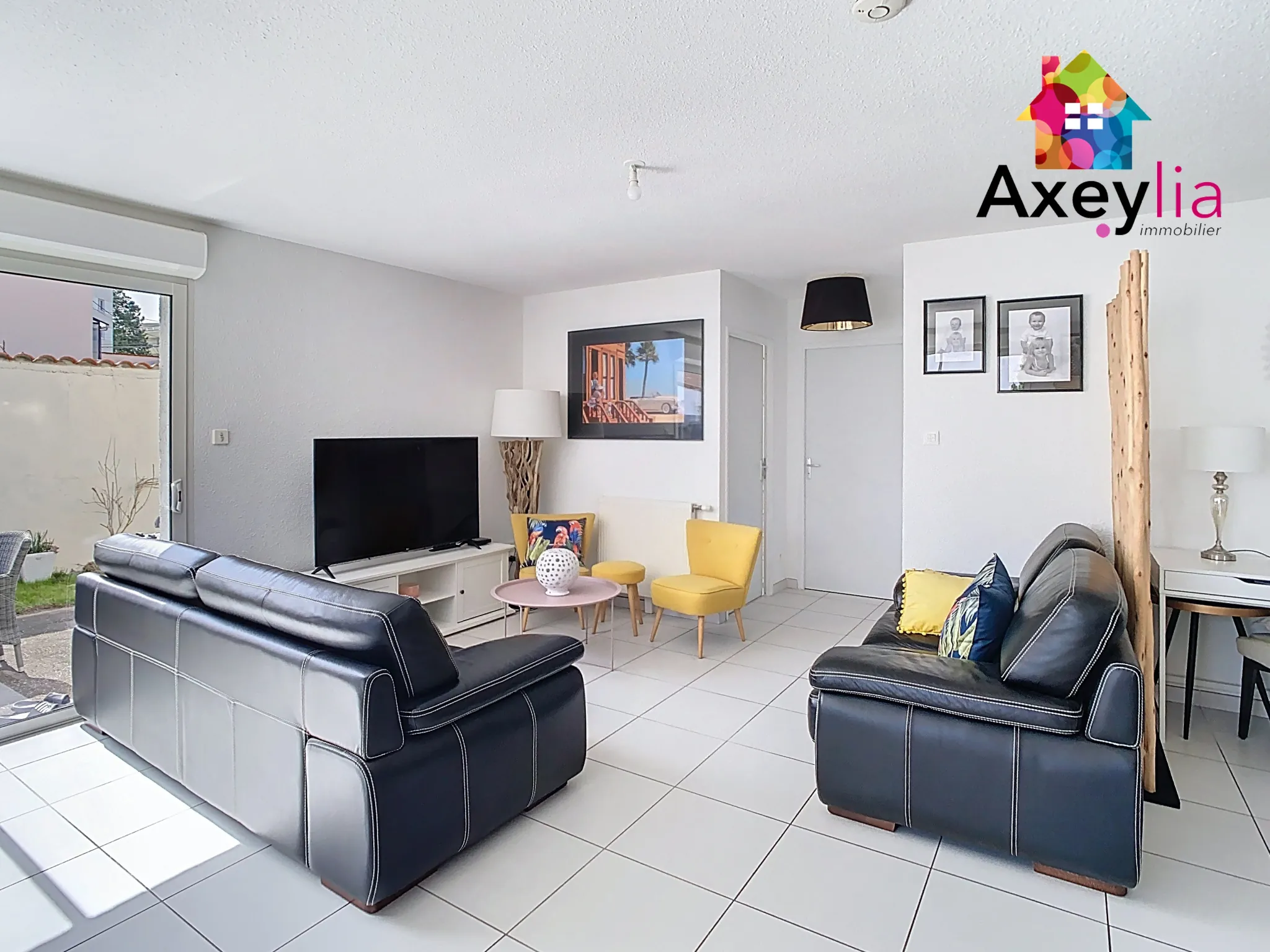 Maison de plain-pied à Roanne proche centre-ville, 3 chambres, terrasse, garage, construction 2015 