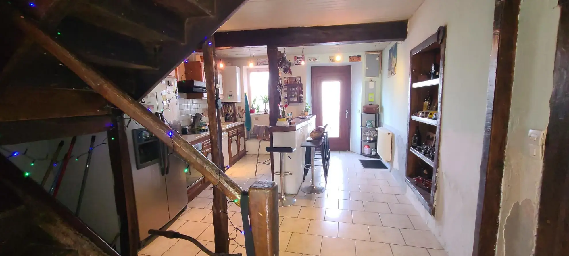 Ensemble immobilier à Montréjeau avec maison, appartement et terrain de 1203 m² 