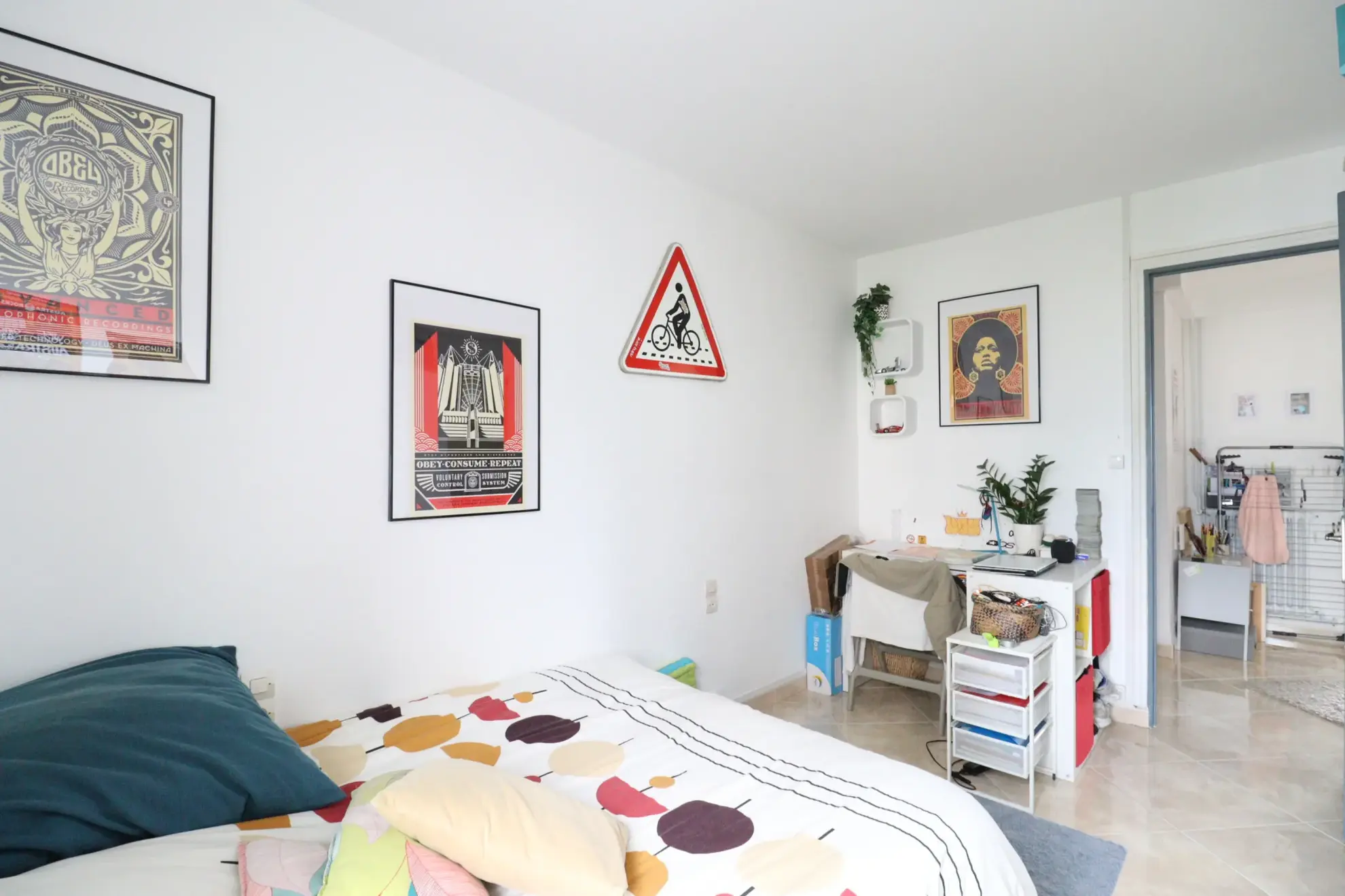 Appartement T3 lumineux avec vue sur les montagnes à Grenoble Vallier-Libération 