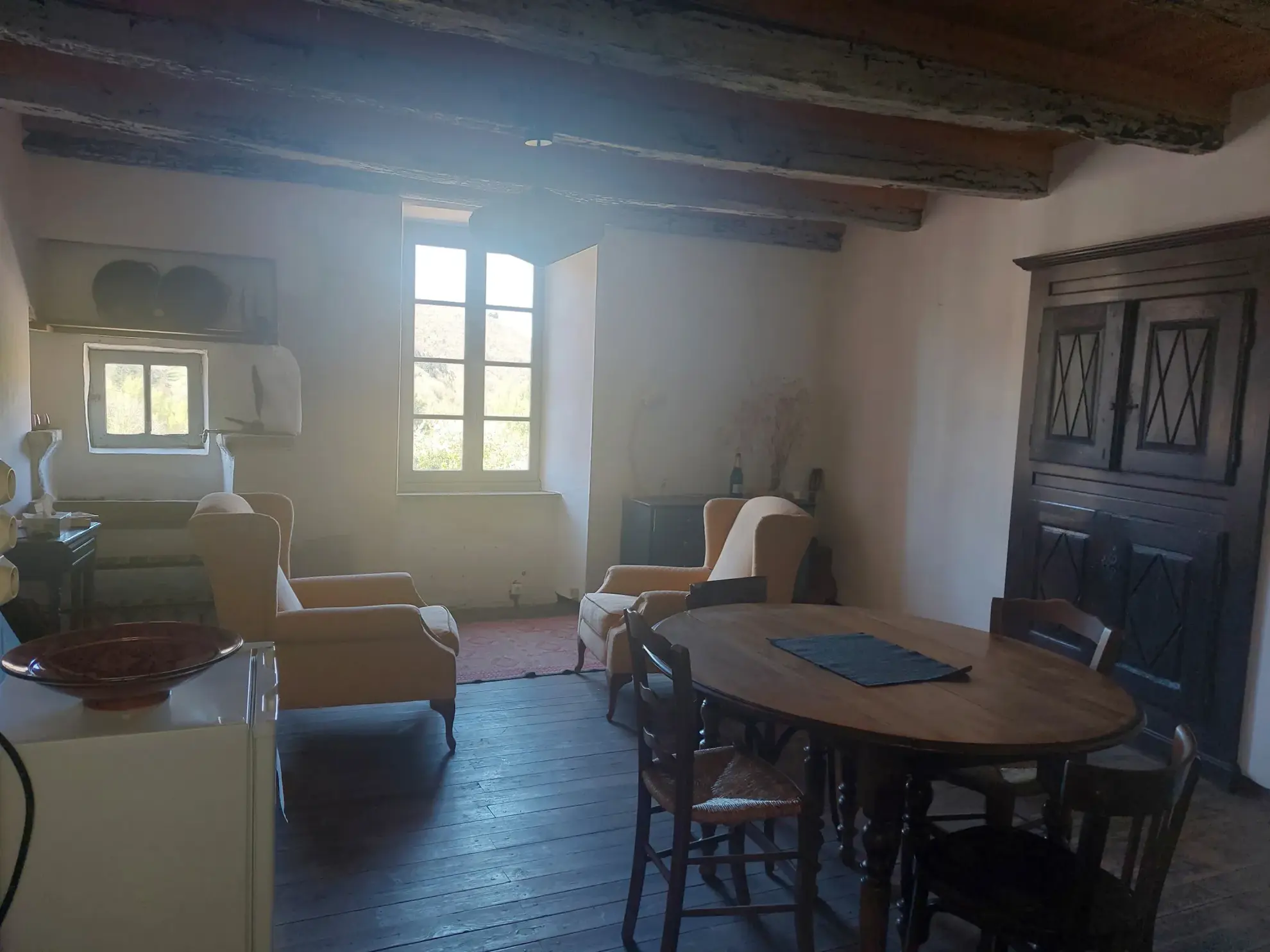 Charmante maison de village avec terrain et vue sur campagne à Fayet 