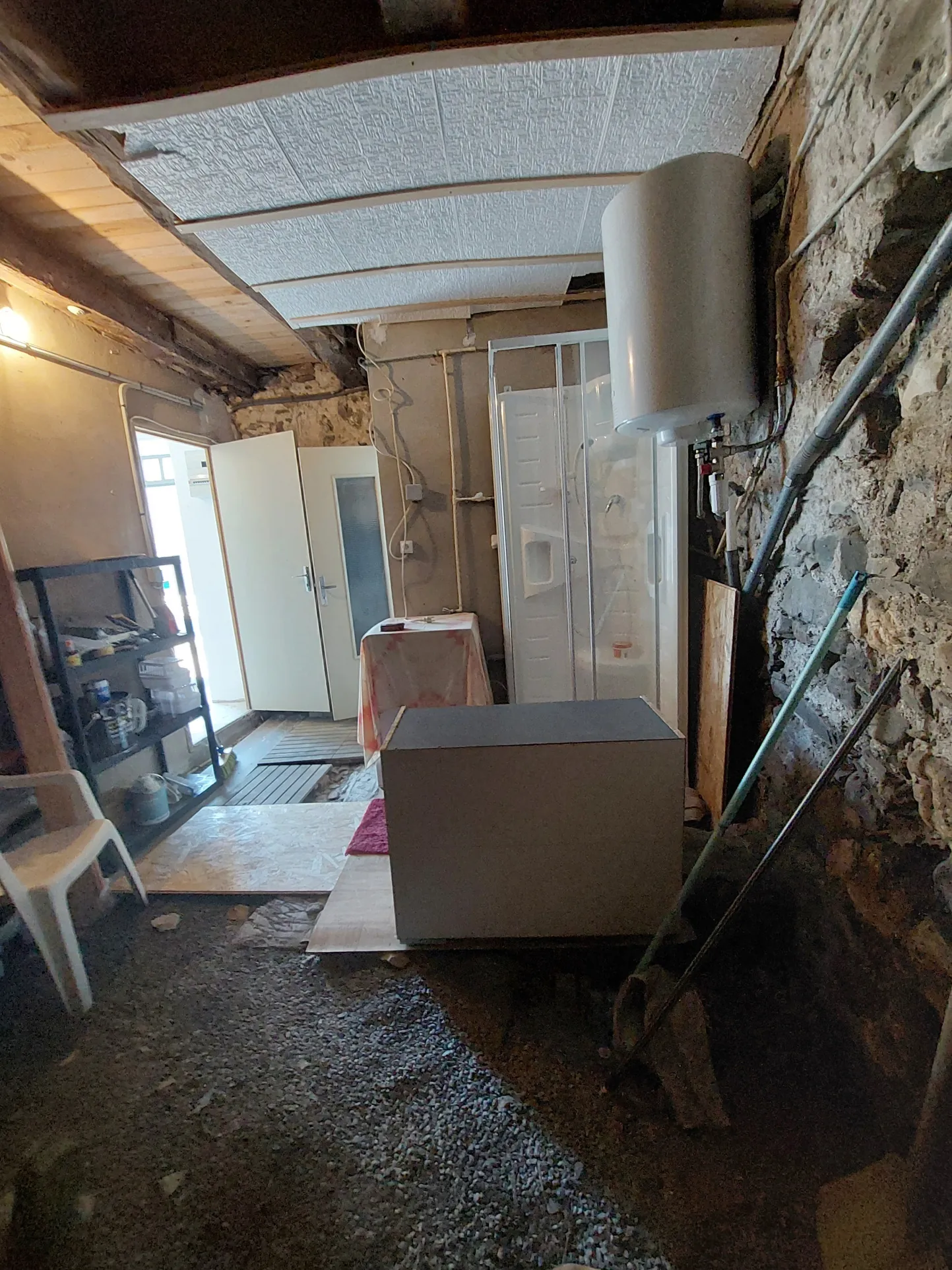 Charmante maison de village avec terrain et vue sur campagne à Fayet 