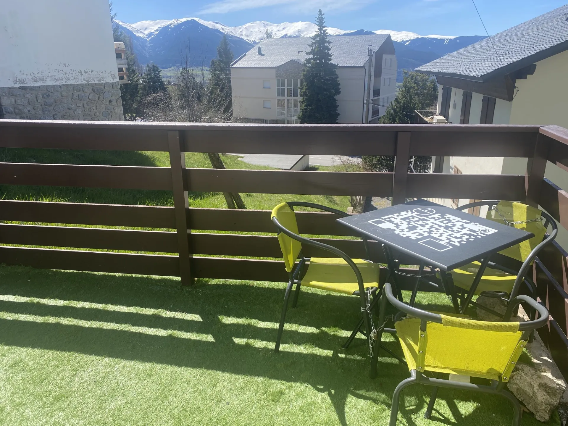 Appartement T2 avec balcon et vue dégagée à Font-Romeu