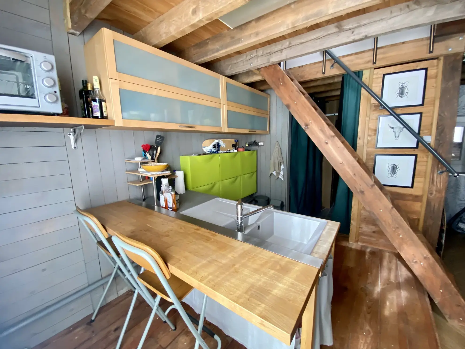 Maison à vendre à Roubaix, proche transports et commerces, 56 m² 