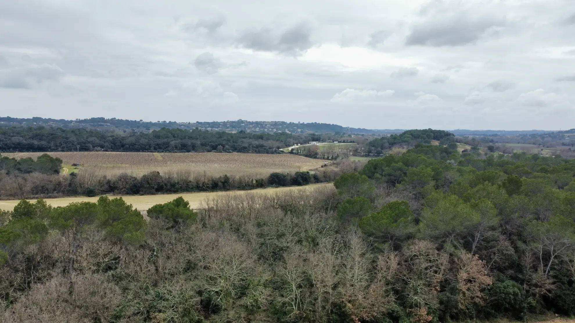 Grand terrain agricole de 117 200 m² à Fontanes, proche Sommières 
