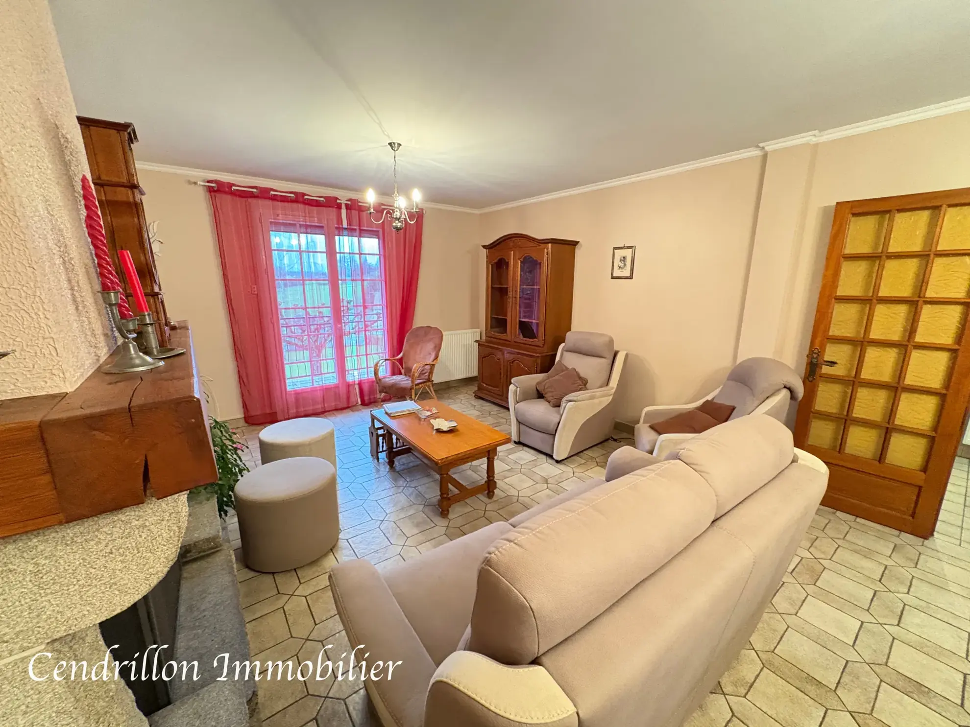 Maison de plain-pied avec 4 chambres, sous-sol et grand terrain à Masbaraud-Mérignat 