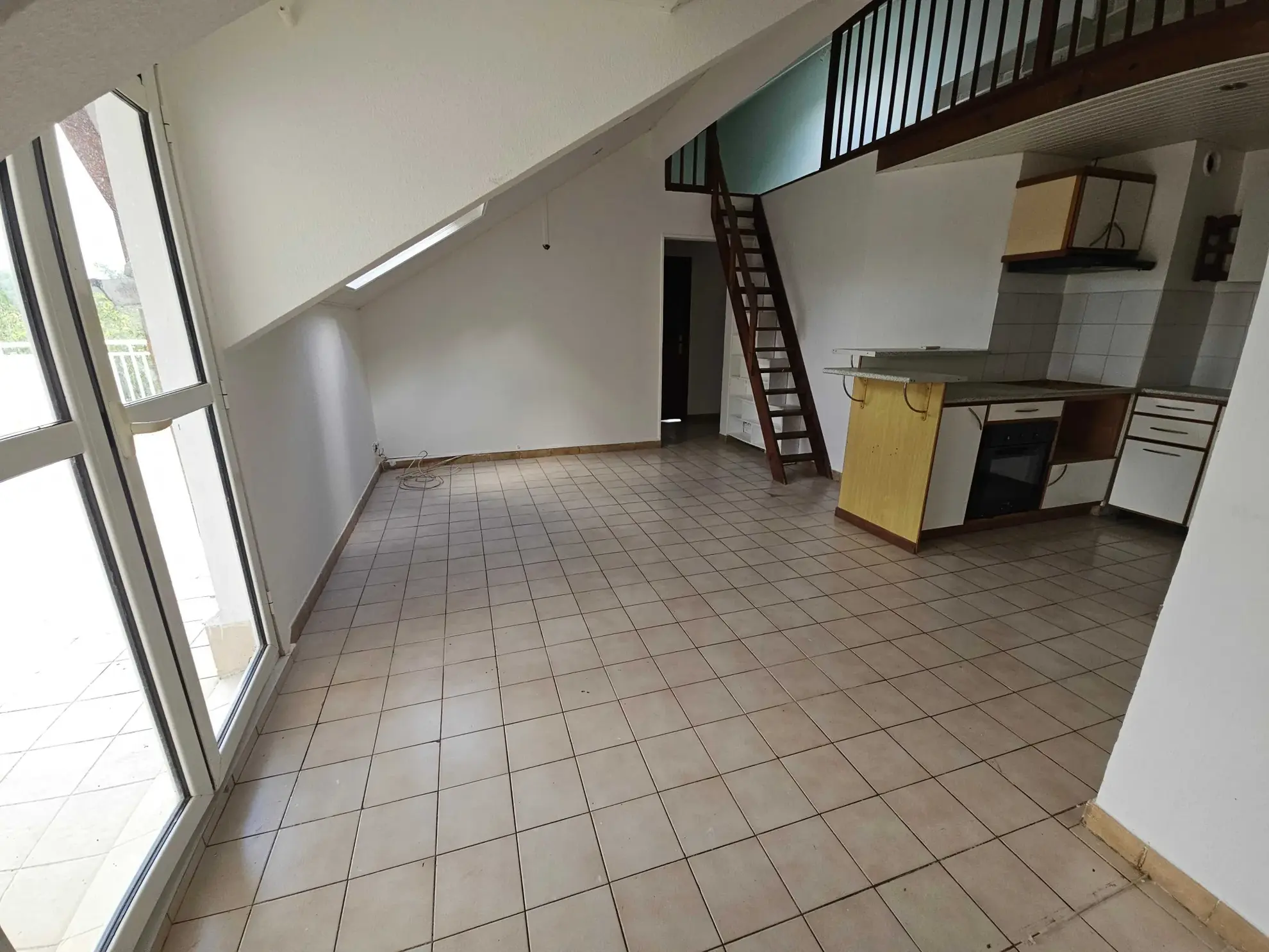 Appartement F3 avec mezzanine et terrasse à Ducos - Vente immobilière 