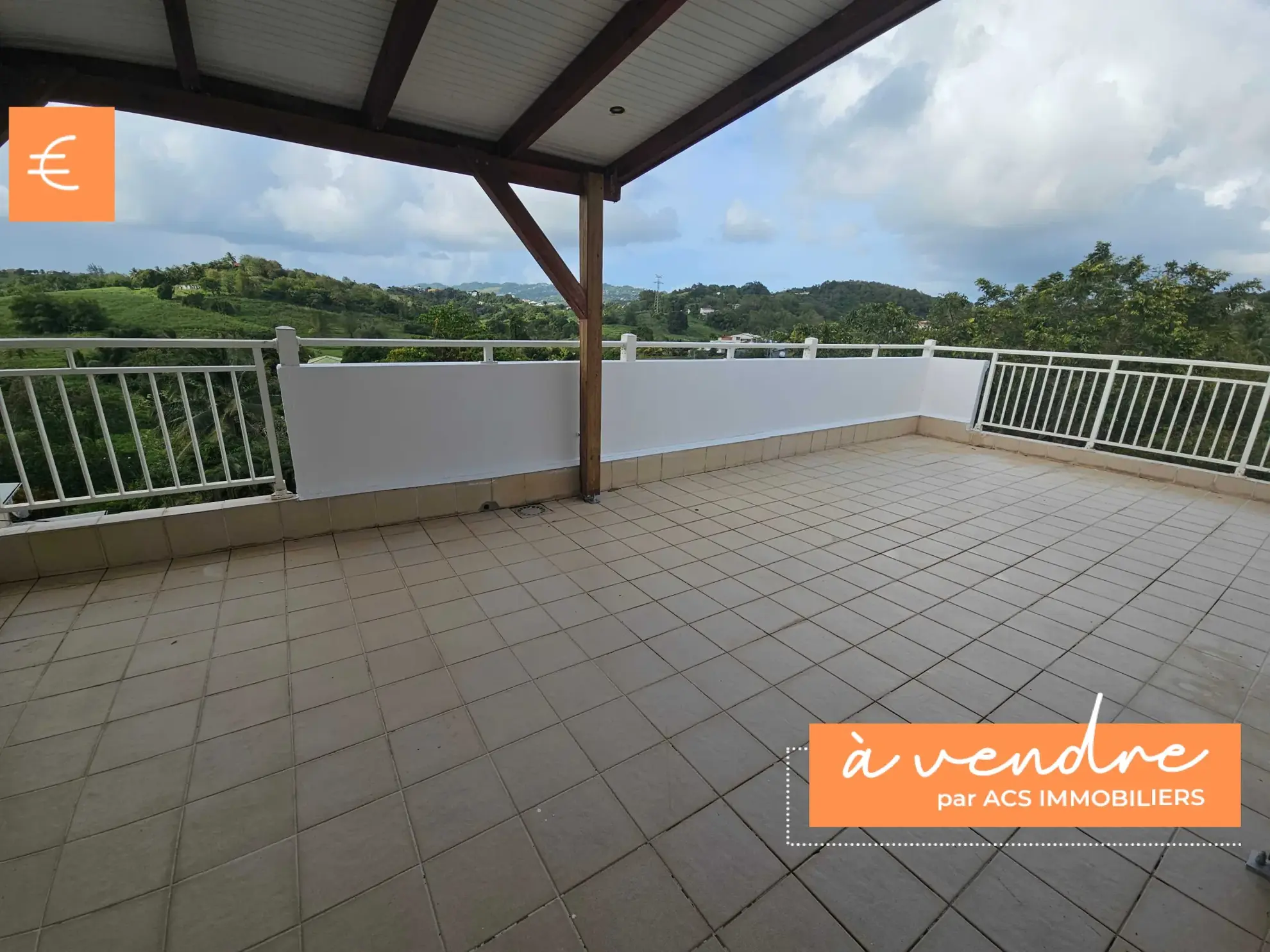 Appartement F3 avec mezzanine et terrasse à Ducos - Vente immobilière