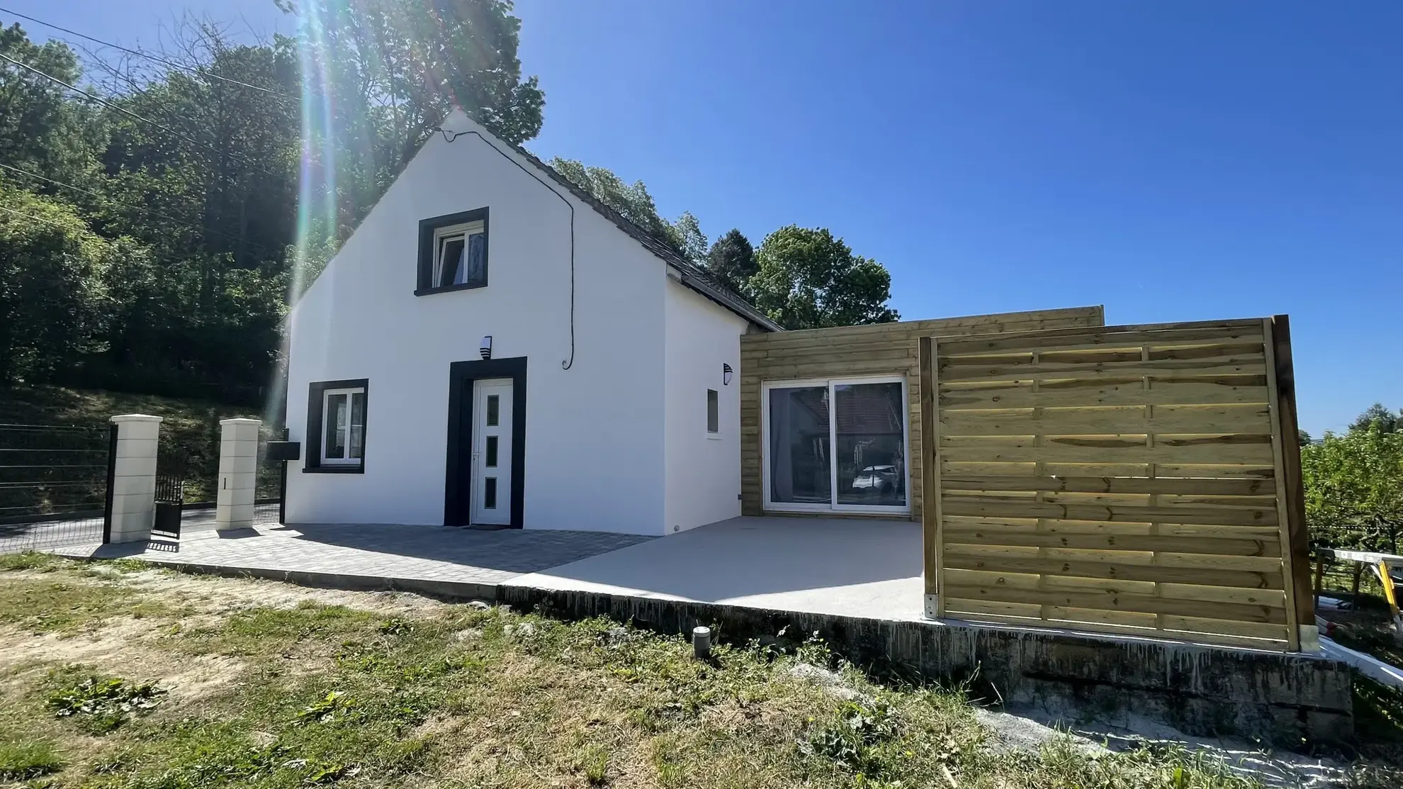 Charmante maison rénovée à Suzoy proche Noyon — 3 chambres et terrain de 434 m² 