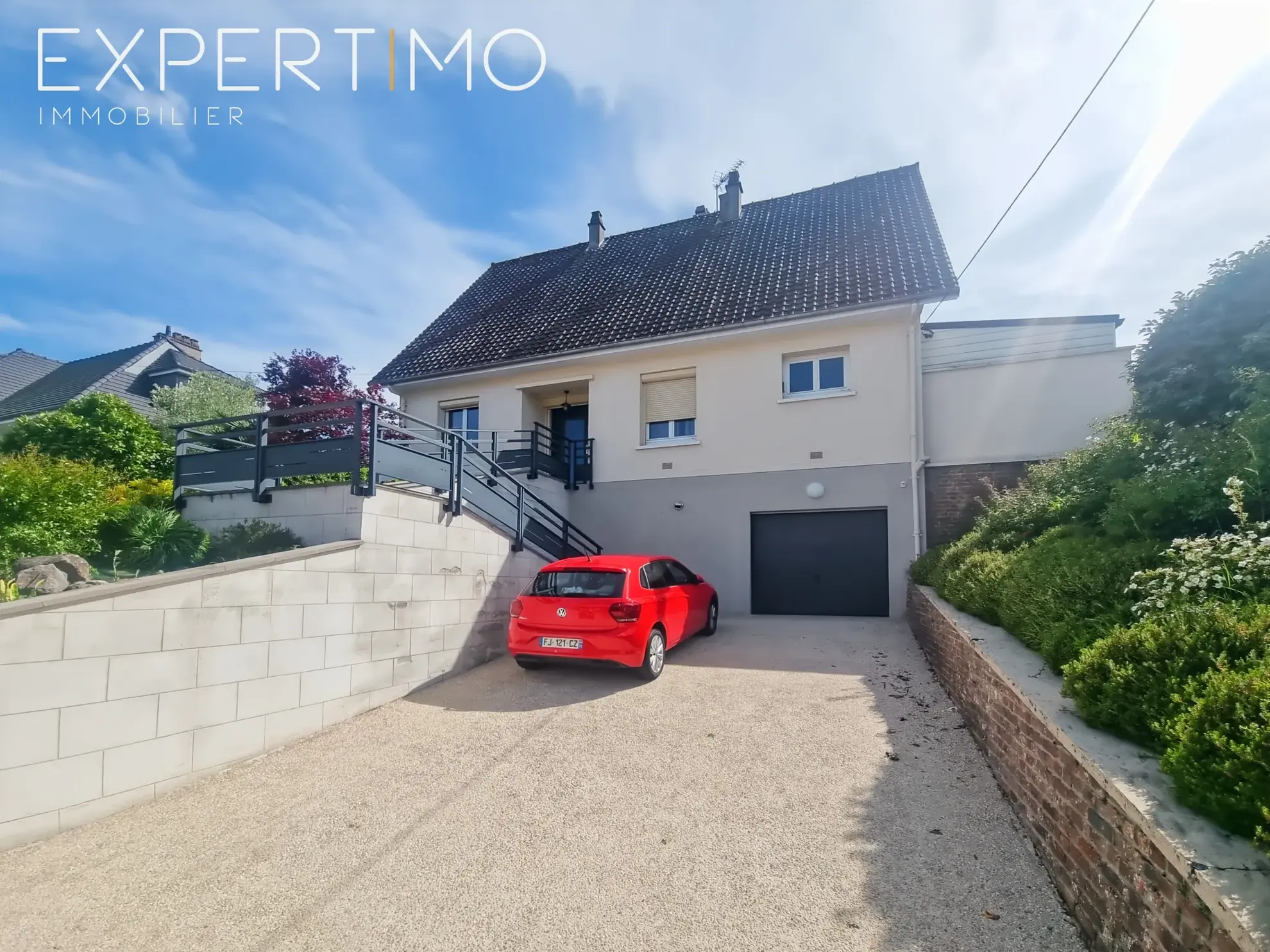 Maison familiale à Ponts et Marais avec jardin et terrasse, proche de Paris et de la mer