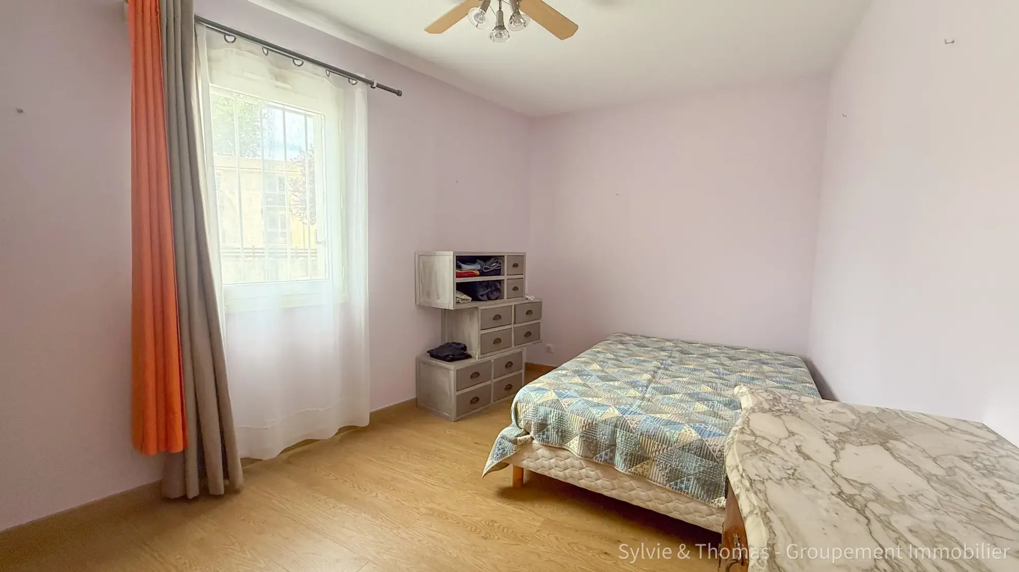 Appartement T3 avec terrasse et jardin à Orange, Résidence en rez-de-jardin 