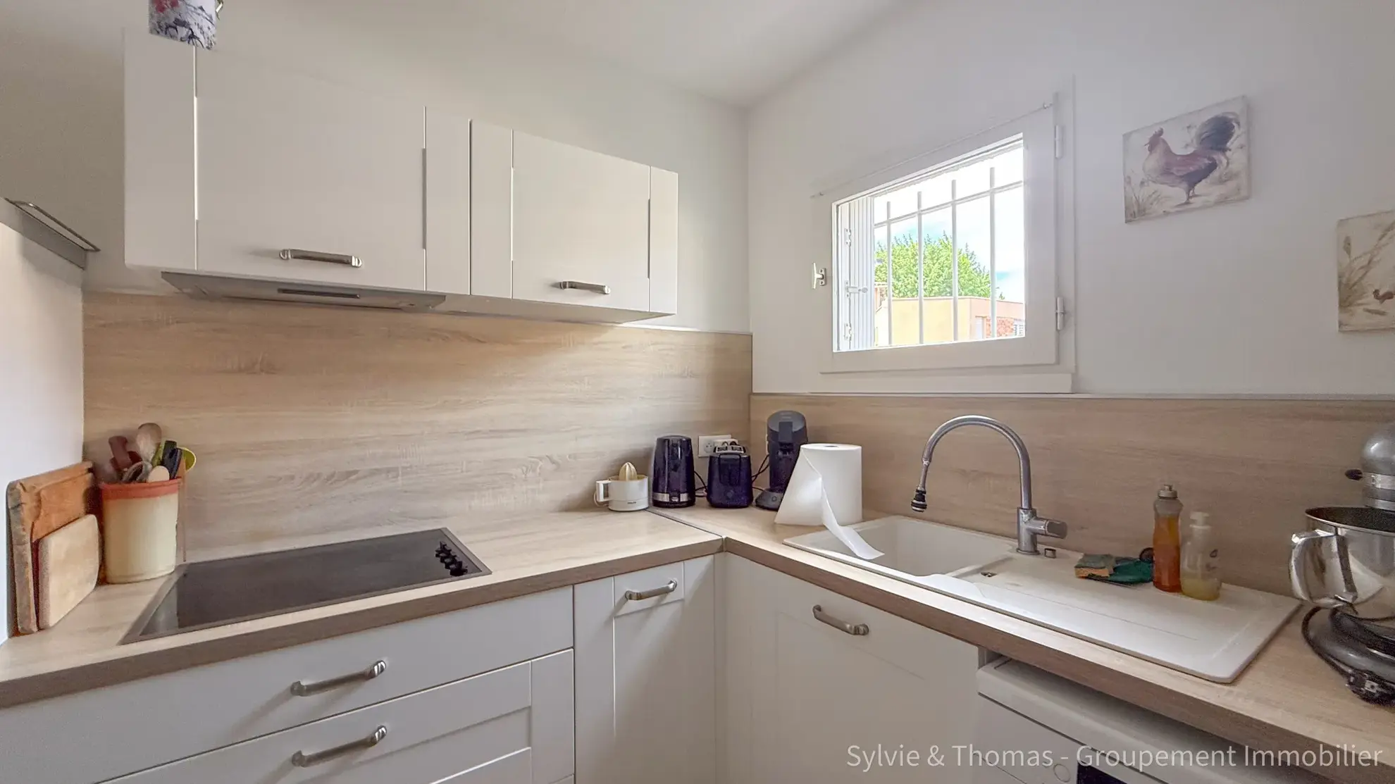 Appartement T3 avec terrasse et jardin à Orange, Résidence en rez-de-jardin 