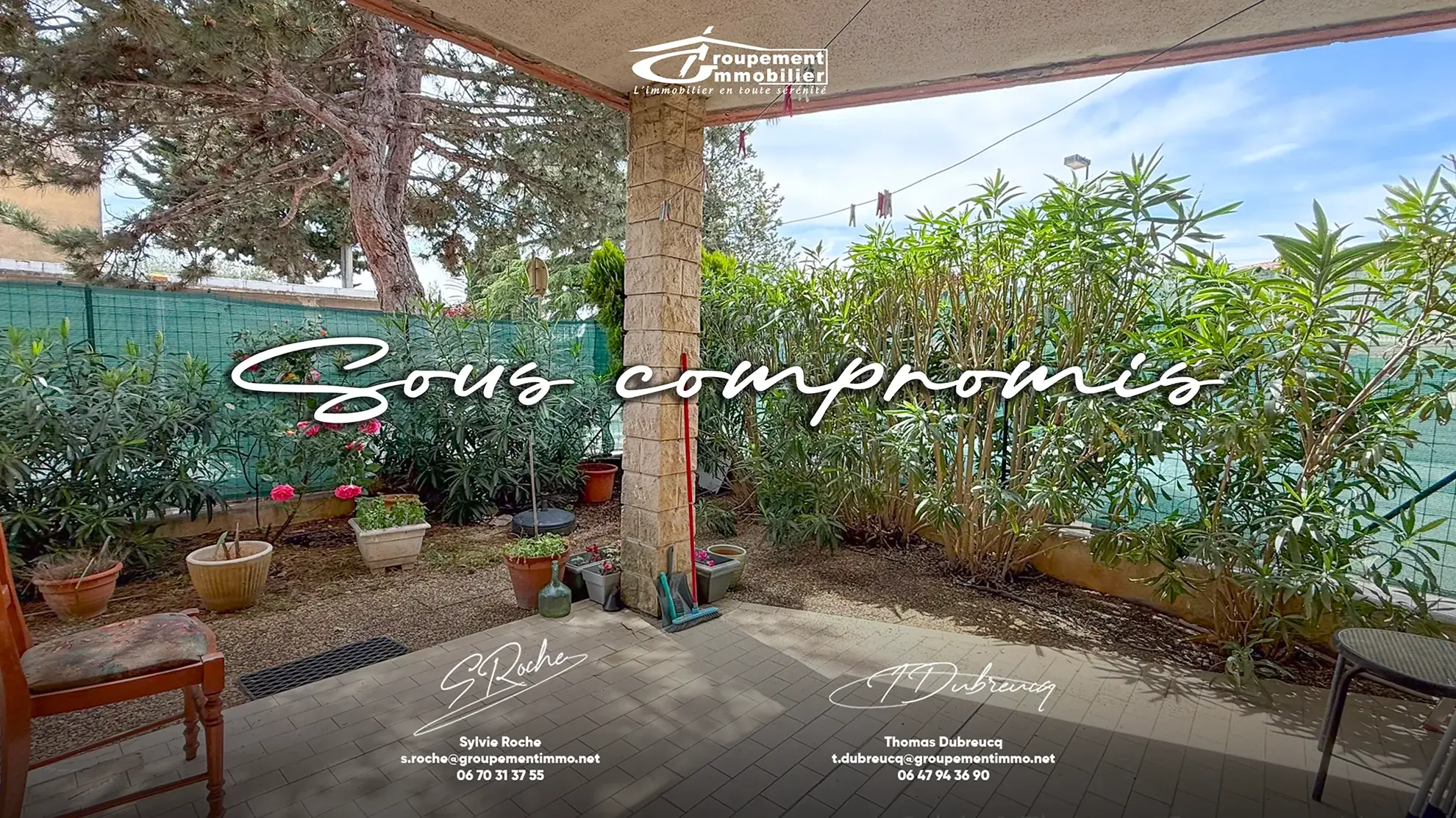 Appartement T3 avec terrasse et jardin à Orange – Résidence principale ou investissement